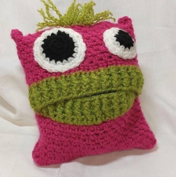 Handmade Crochet Monster Pajama Eater! - Picture 3 of 9